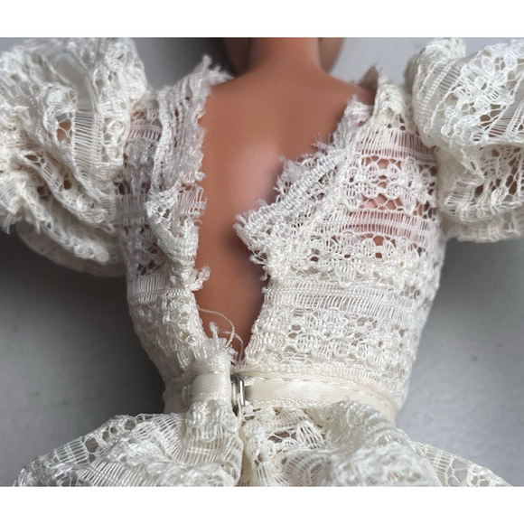 Barbie Beautiful Bride Wedding Dress Superstar Vintage 1977 Mattel #9907 NO Doll - Picture 7 of 16